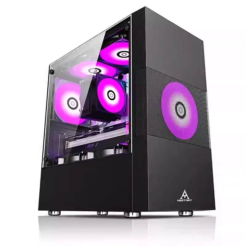 High Quality I9 14900k GTX 4090 DDR4 SSD Mid Tower Gaming PC Chassis