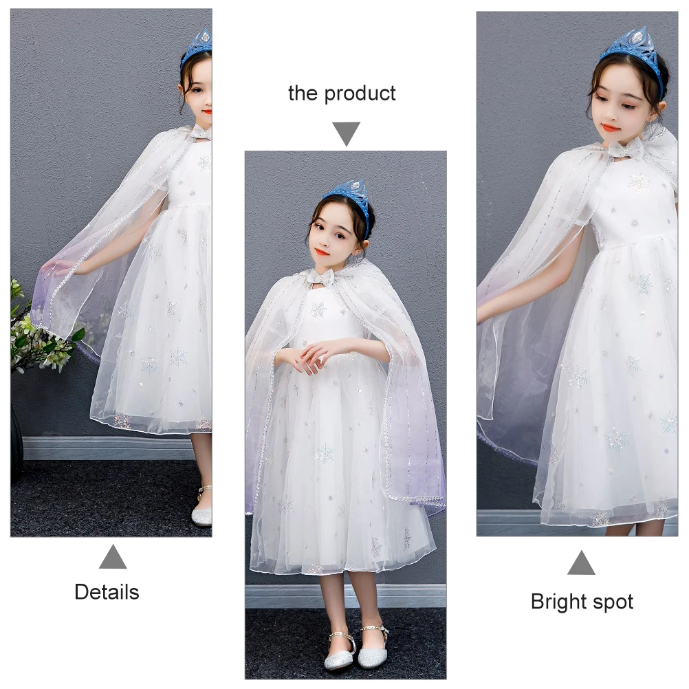 

1pc Children Creative Masquerade Costume Party Cosplay Lightweight Kids Fancy Cape Halloween Role Play Accessories Costume Cape