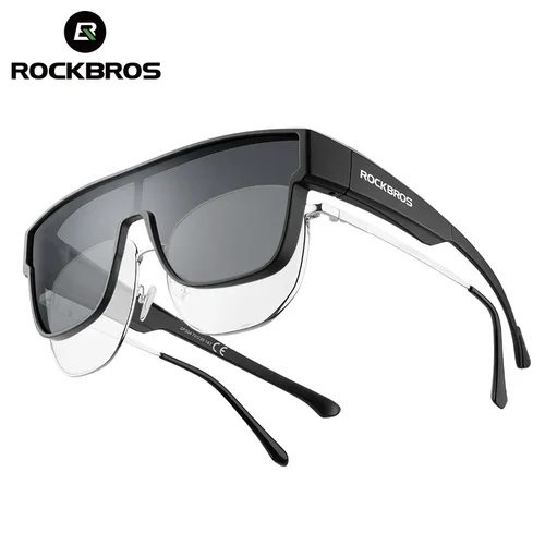 Imagen 2 del producto Gafas polarizadas ROCKBROS, gafas de sol con protección UV400 para conducir, pescar, senderismo, gafas para bicicleta y ciclismo
