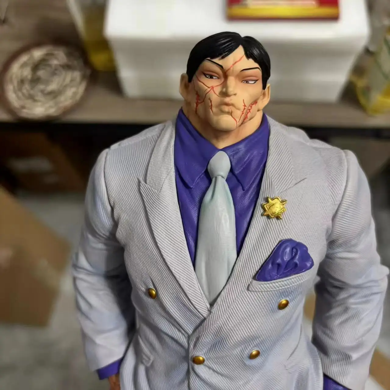 New Arrival Hanayama Kaoru Baki Anime Merch Desktop Display Case Decoration Figure 2d Model Gift Collectible