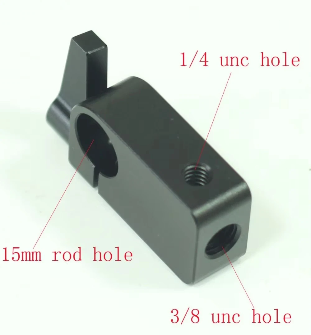 10x single Rod clamp with 1/4