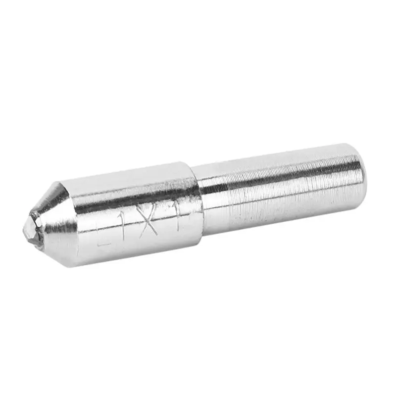 ABKJ-4X 0.43 Inch Diameter 1.25 Ct Tapered Tip Diamond Dresser For Grinding Wheel
