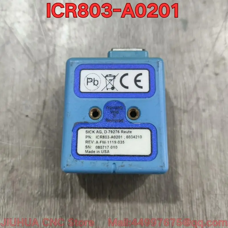 Second-hand ICR803-A0201 image code reader function test is normal
