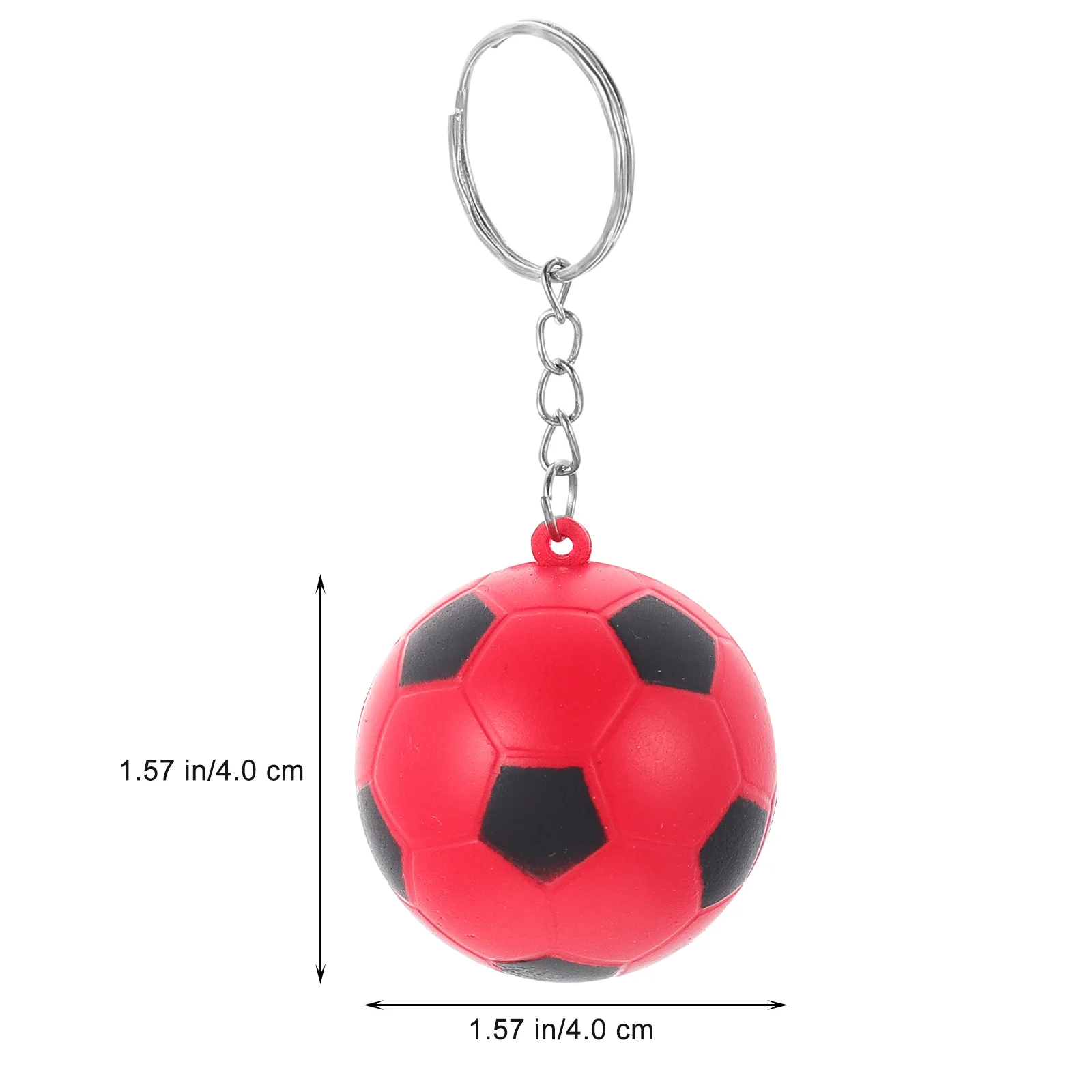 

12 Pcs Football Keychain Decorative Bag Pendant Keychains Multifunction Multi-function Pu Compact Child