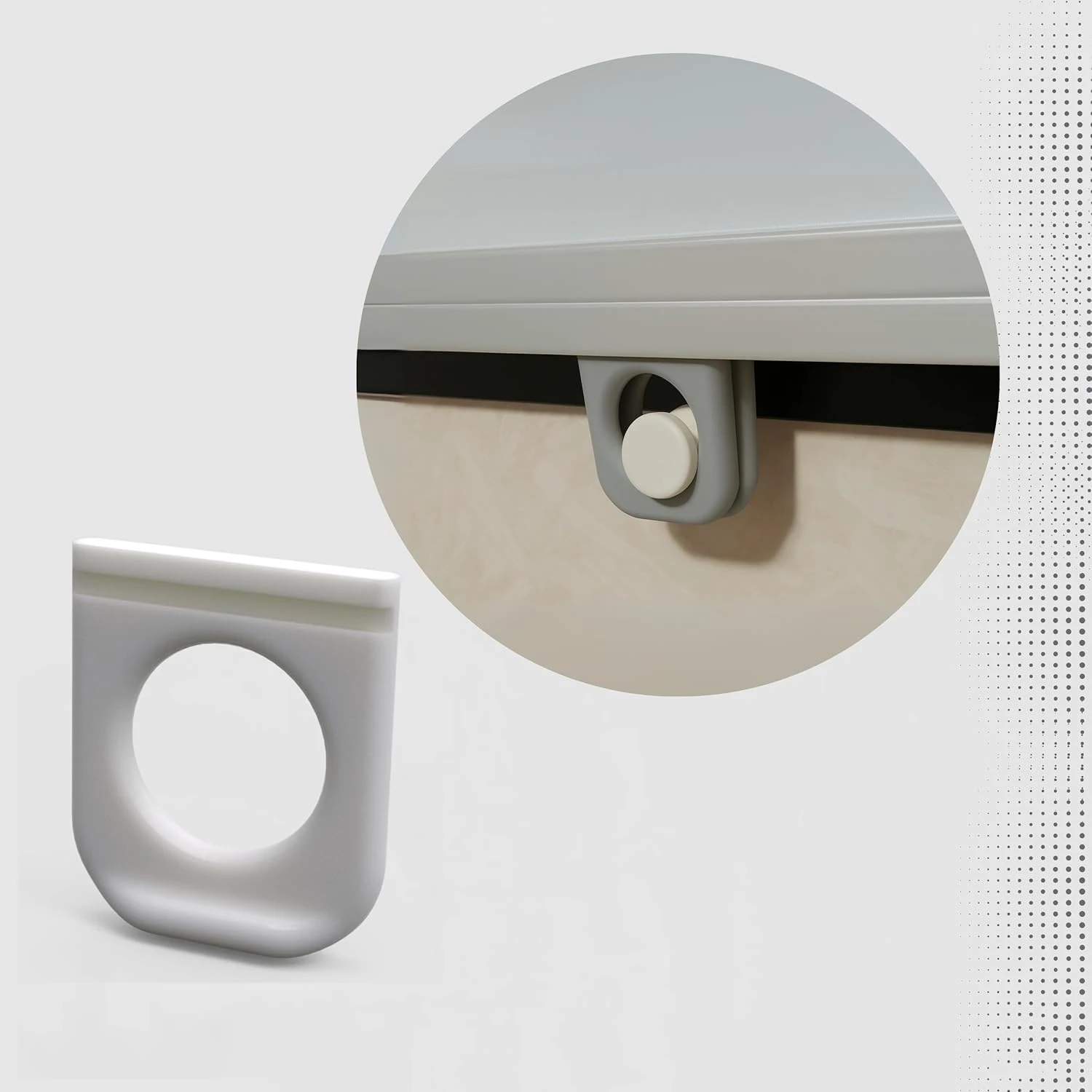 اثنين من ستائر التعتيم حلقات سحب الستائر الدوارة حلقة سحب لشاشات الستائر والستائر لمقطورات السفر RV ملحقات RV