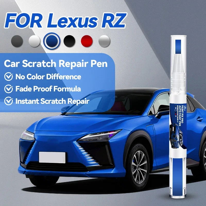 

Новинка 2026: Ручка-корректор для ремонта лакокрасочного покрытия автомобиля, для Lexus RZ 2022-2025, аксессуары для устранения царапин, серый 1L1, белый 083, зеленый 6