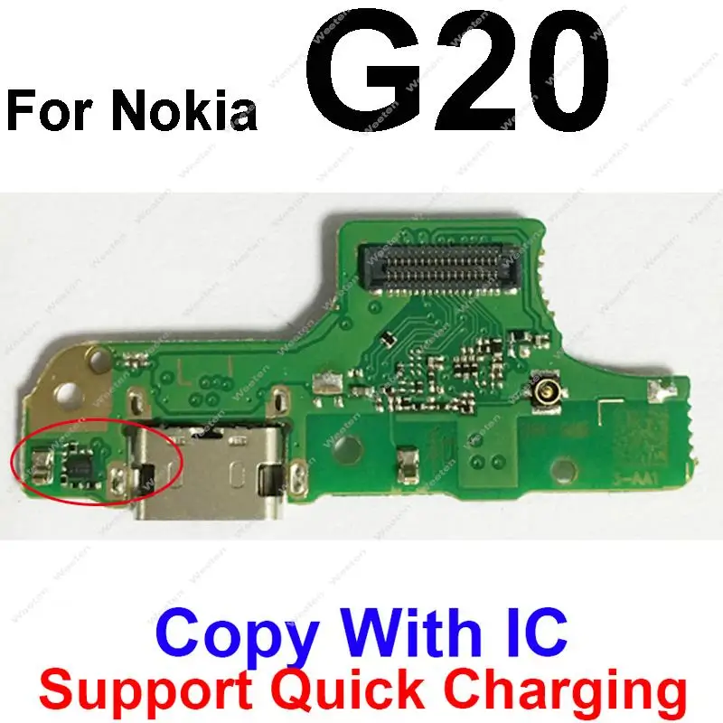 USB Charging Port Board For Nokia X10 X20 C1 C2 C3 C10 C20 C30 G10 G11 G20 G21 G30 G50 USB Charger Dock Board Connector