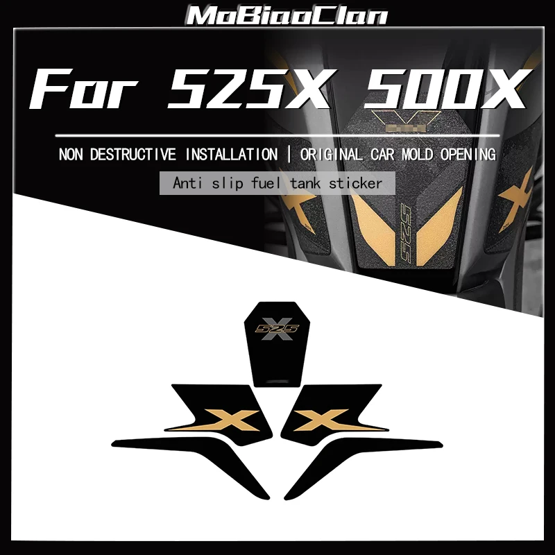 Fuel Tank Sticker Anti Wear And Anti Slip Body Decoration Protection Sticker Modification Accessories For COLOVE 525X 500X