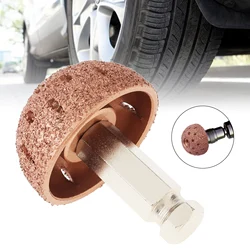 40mm 55mm Steel Grinding Head Sand Car Tire Repair Buffing Wheel for Automobile Bicycle Tyre Polishing Tool with Hexagonal Rod