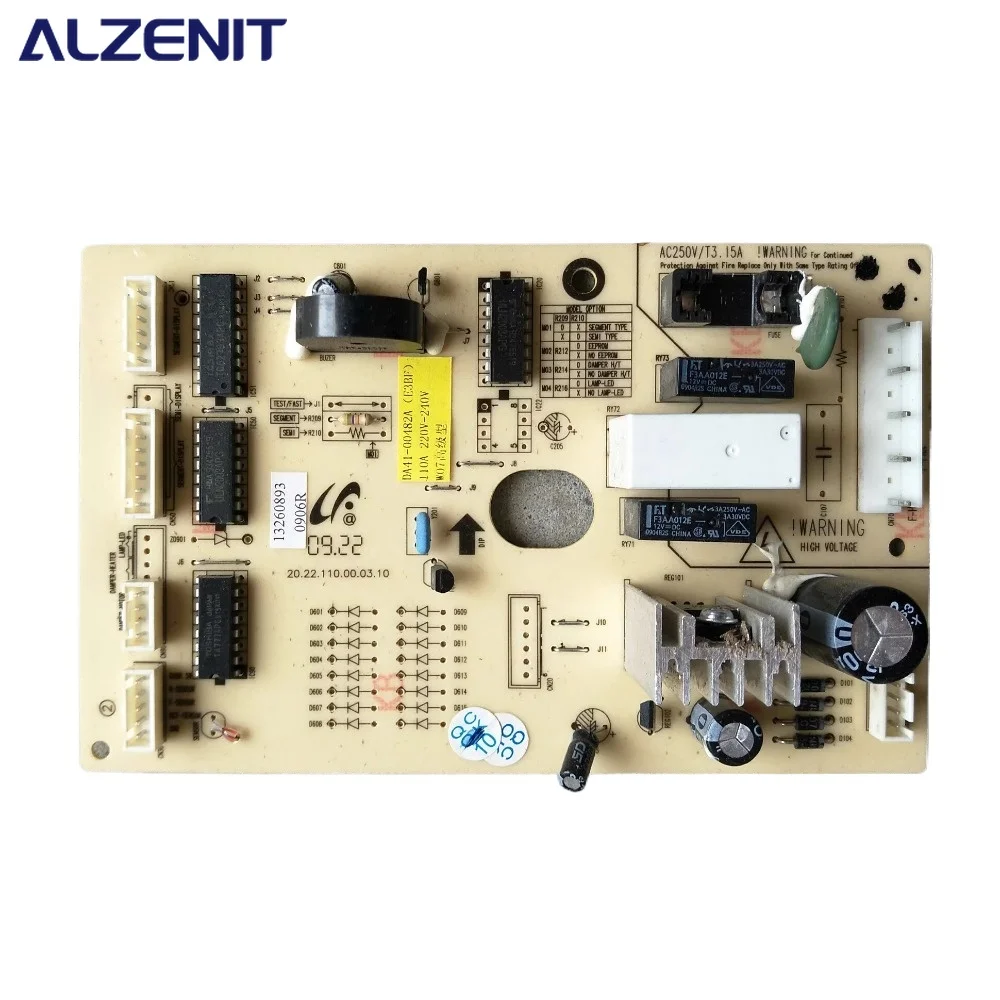 

Используется для платы управления холодильником Samsung DA41-00482A, печатная плата холодильника, детали морозильной камеры