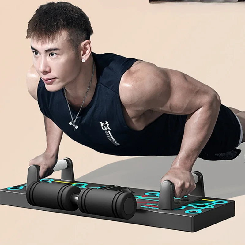 Multifunctional push-up bracket training board, flat support trainer