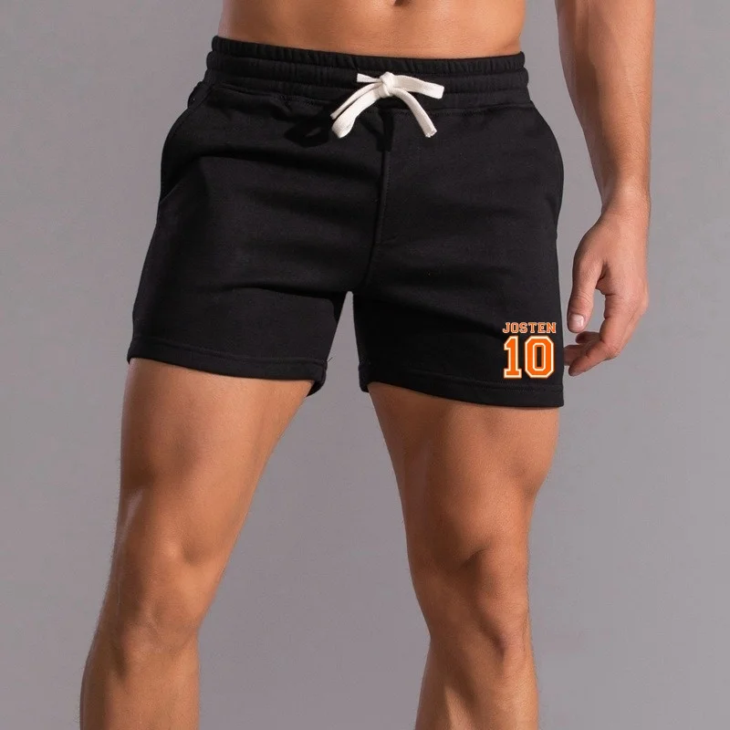 2024 Short Gym Man Fitness  Workout Shorts Men's Sports Fitness Outdoor  Casual Design American Side Pockets Run Jogging