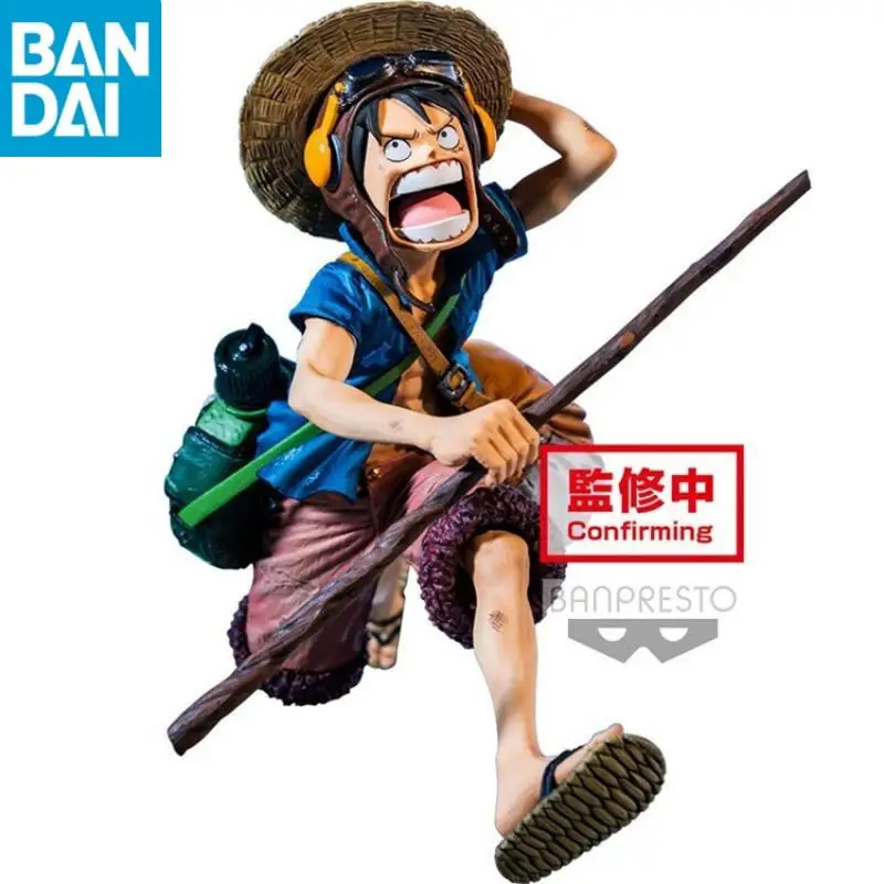 

In Stock Original Bandai Namco Banpresto One Piece Monkey D Luffy New and Unopened Figure Collector Desktop Ornament Toy Gift