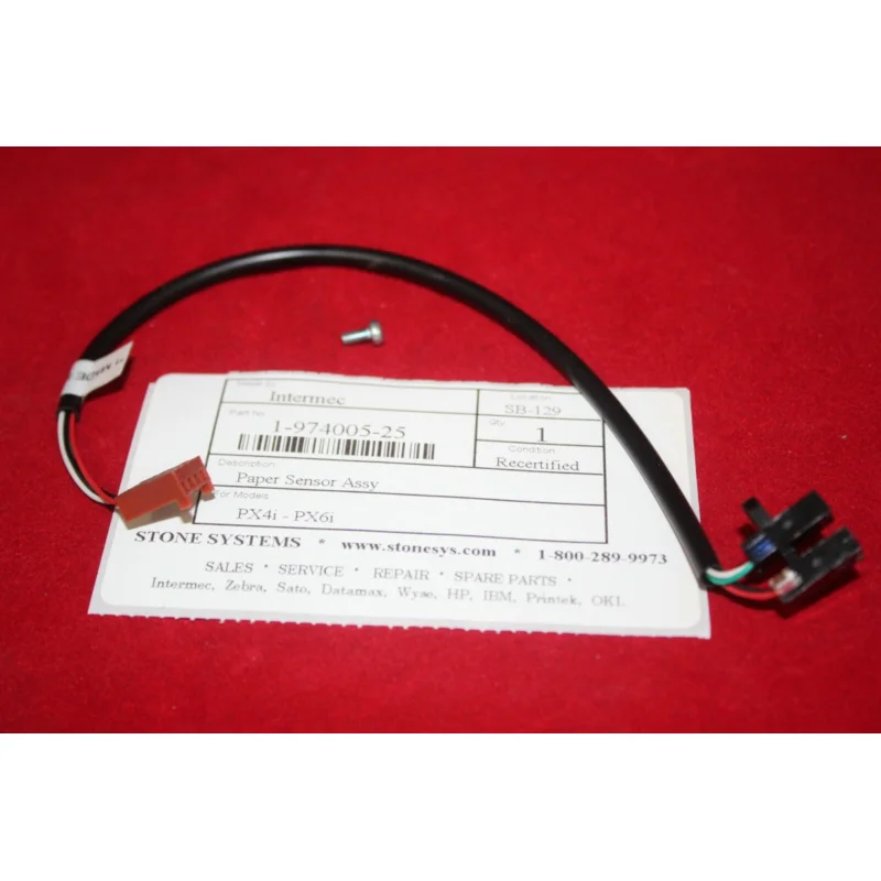 for Intermec PX4i & PX6i - P/N: 1- 974005 -025 - Paper Out Sensor