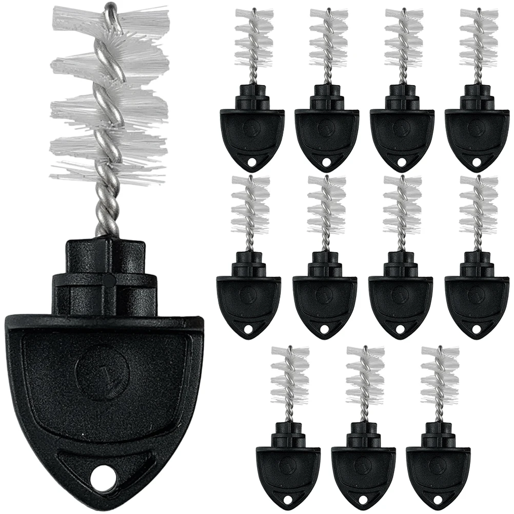 

12 Pcs Beer Tap Brush Dust Cover Draft Stopper Cleaning Plastic Reusable Plug Faucet