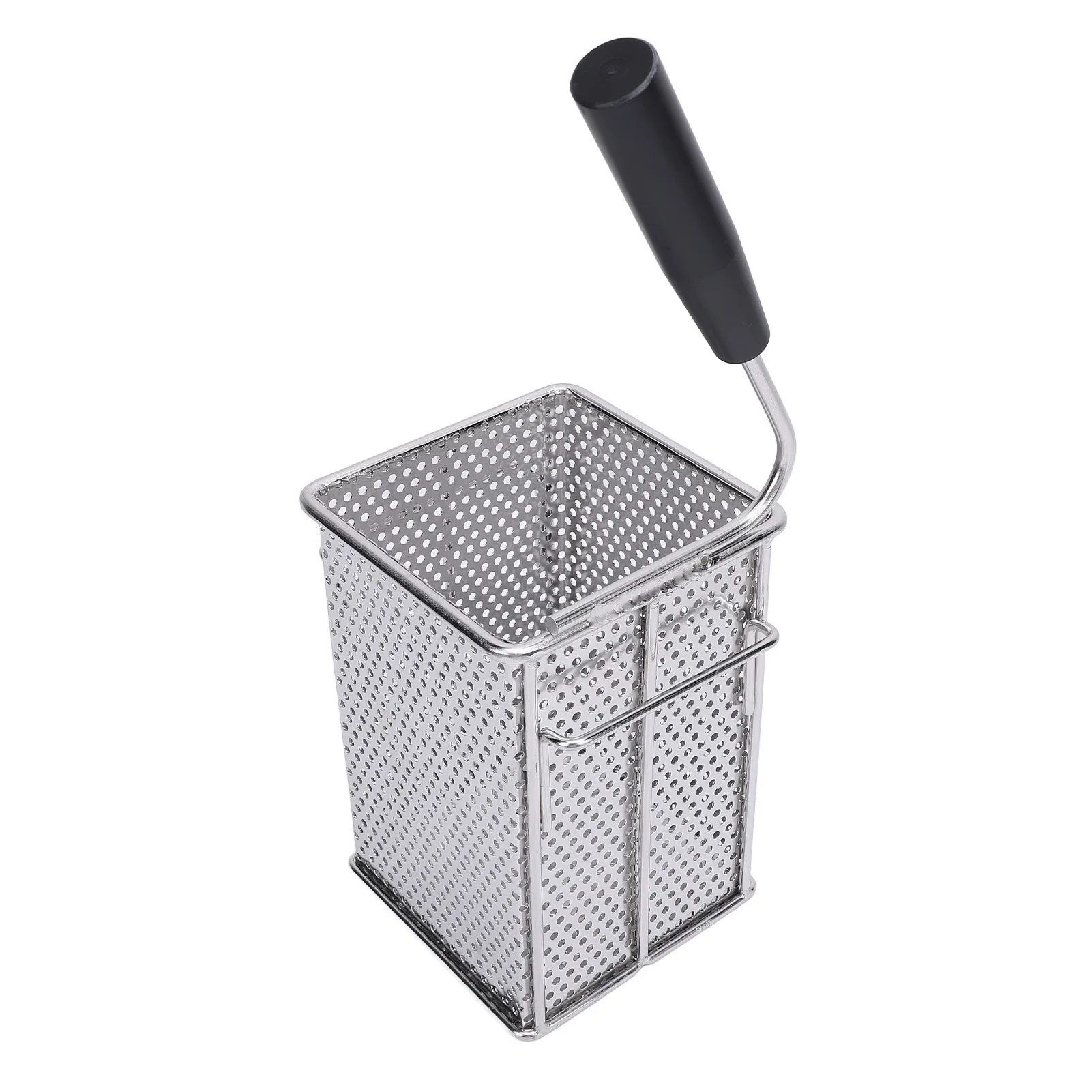 

304 Stainless Steel Fry Basket with Handle for Home Kitchen Cooking French Fry Chip Basket Pasta Strainer