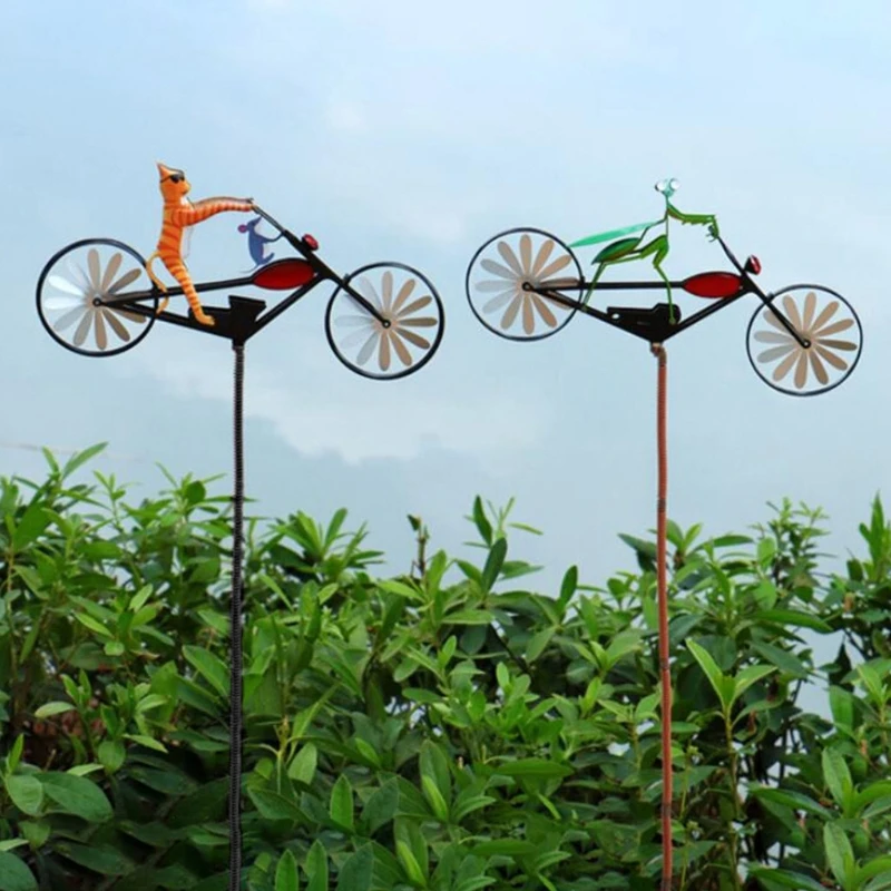 Vintage Xe Đạp Vườn Tượng Và Tượng Nhỏ Trang Trí Ngoài Trời Cho Sân Sân Bãi Cỏ Trang Trí Sân Vườn Nghệ Thuật Kim Loại Gió