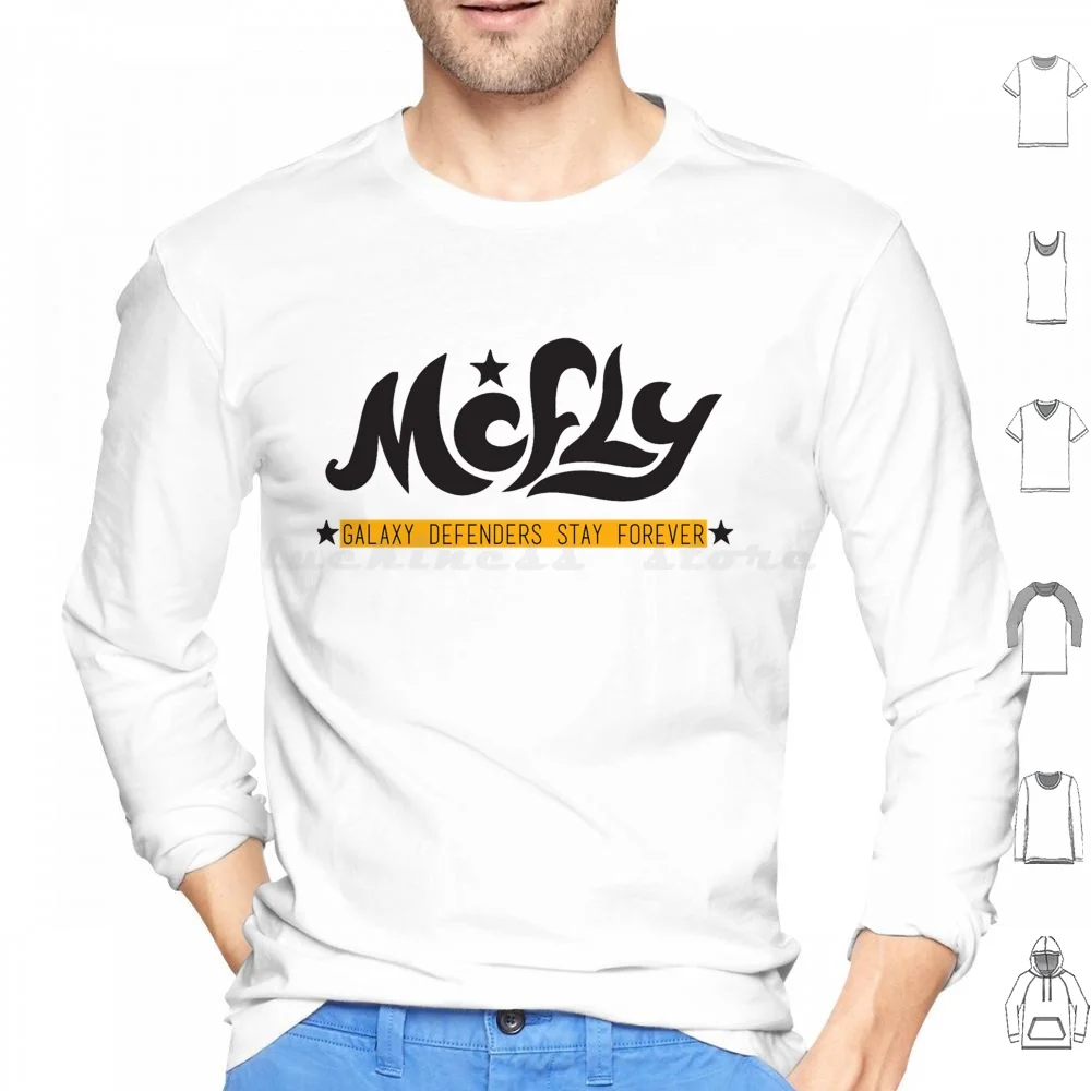 Galaxy Stay Forever Hoodie cotton Long Sleeve Busted Music Band Mcbusted Charlie James Bourne Matt Willis Busted Band