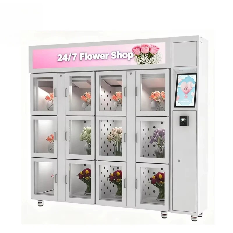 Custom Flowers and Bouquets of Flower Varieties Are Automatically Sold in Containers, and Customized Brands Can Be Made.