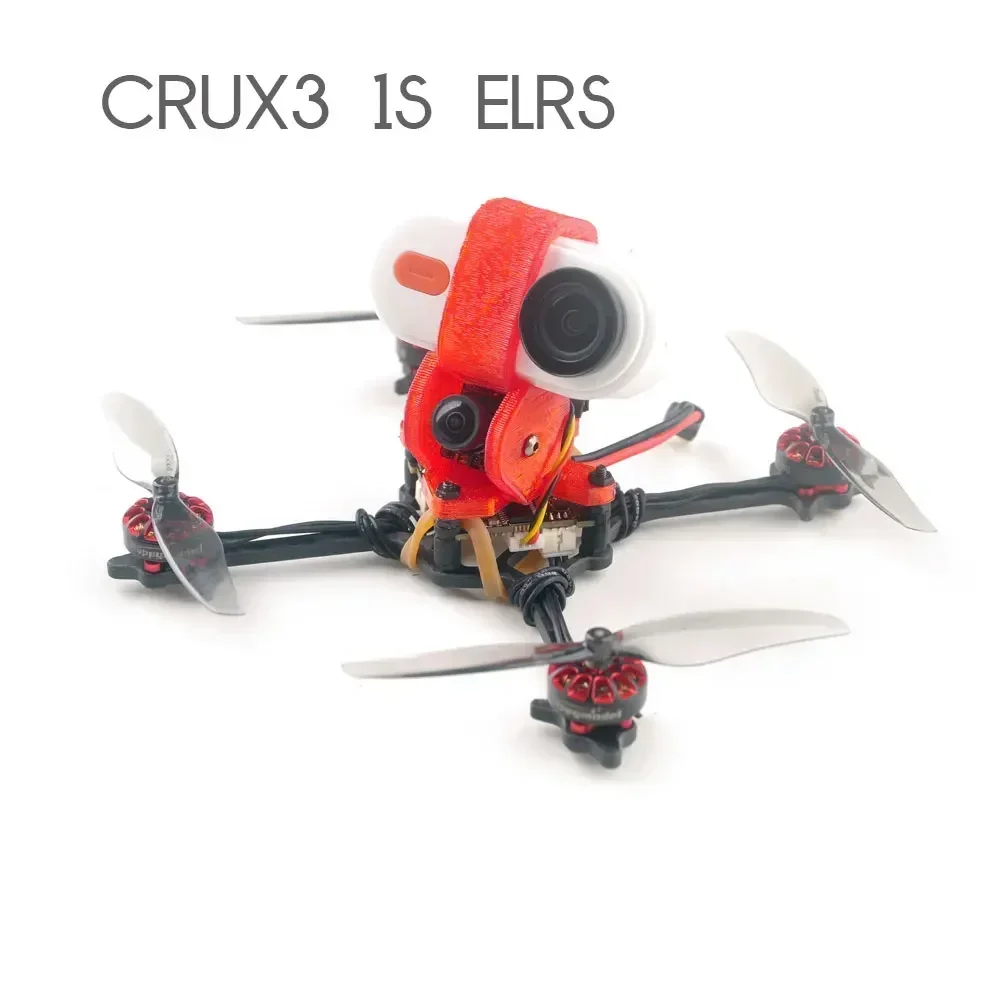 

HappyModel Crux3 1S ELRS — 3-дюймовая зубочистка Quad F4 2G4 Встроенный SPI ELRS 2.4G Caddx Ant EX1202.5 KV11500
