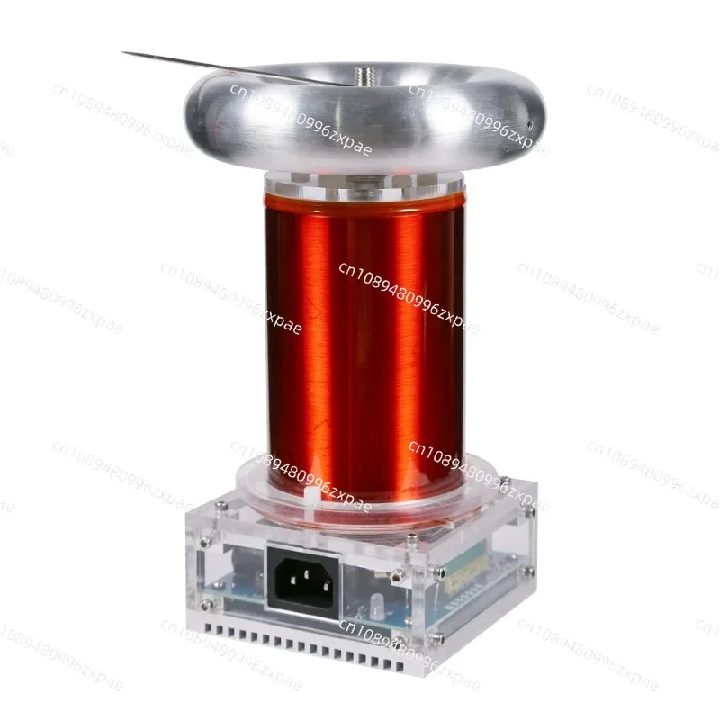 AC110-240V SSTC Music Coil DIY Finished High Frequency Generator 250W Arc Length 20cm Ignition Lightning Model