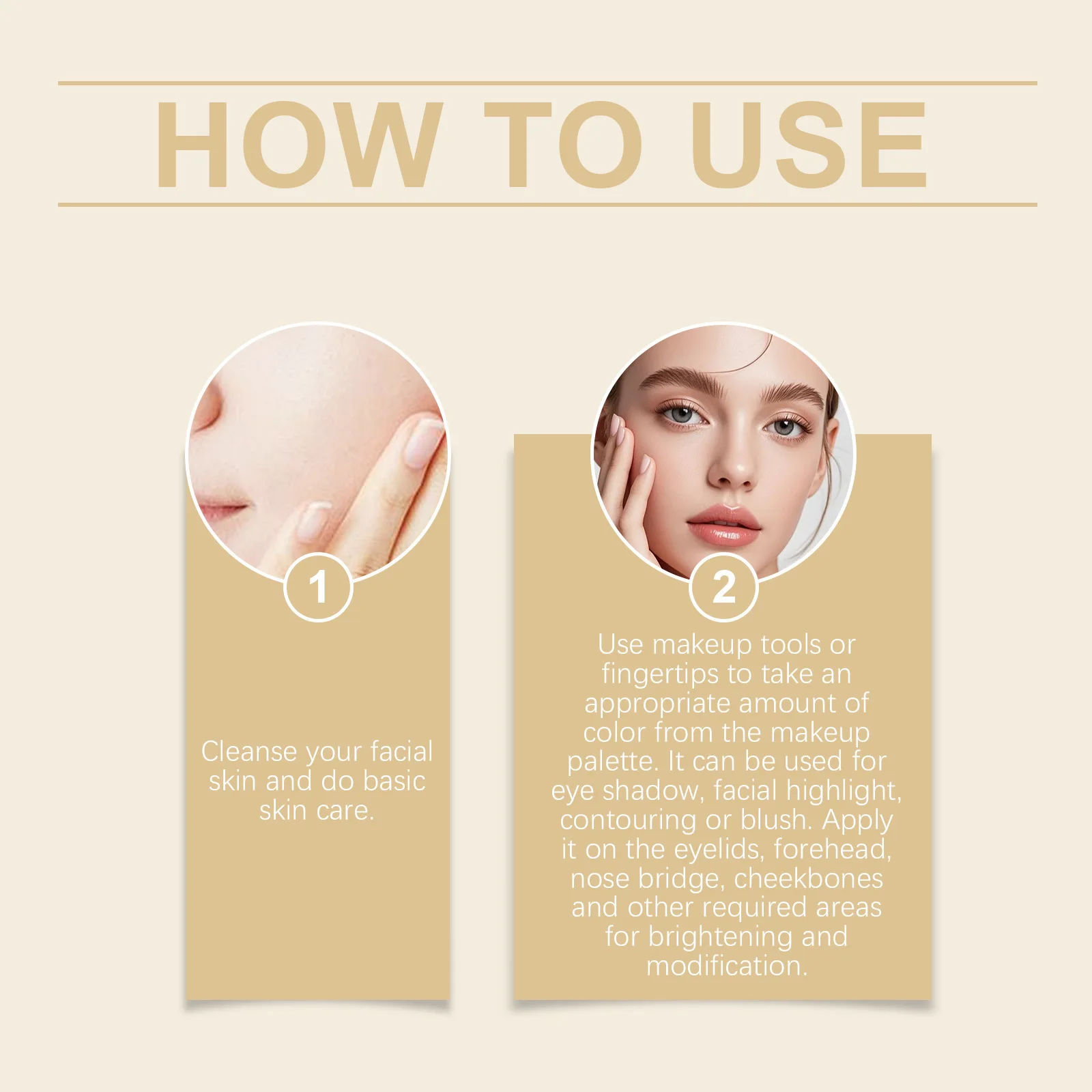 Paleta de maquillaje para mezclar, desarrollo de Color duradero, sombra de ojos colorida, belleza para mujeres, paletas de maquillaje mate faciales impermeables