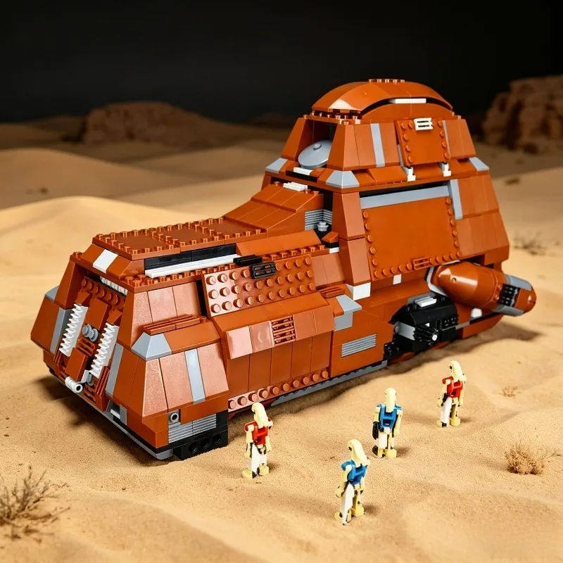 MOC 7662 Trade Federation MTT Modell-Dekoration, Partygeschenke, Weihnachts- und Geburtstagsgeschenke, Halloween-Geschenk