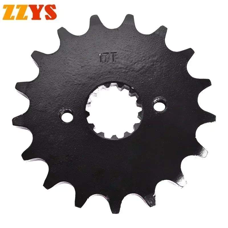 530 17T Tooth Front Sprocket Gear Star Cam Pinion Freewheel For Suzuki GSX750 GSX750S GSX750SE Katana pop-up h/light 72A GSX 750