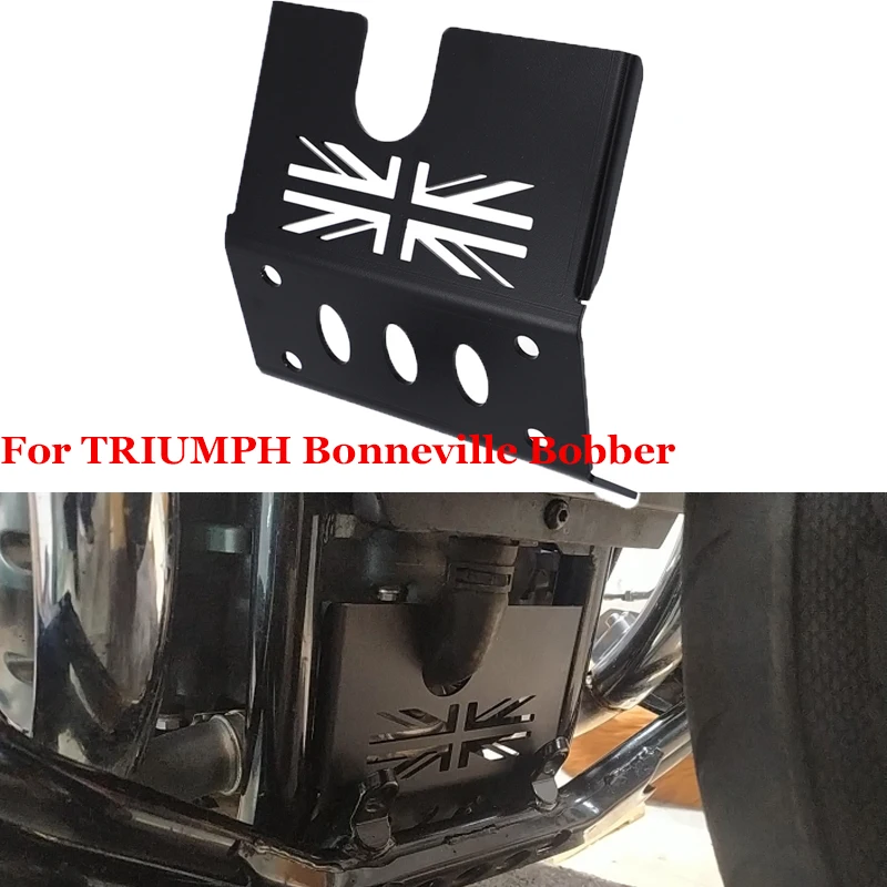 New For TRIUMPH Bonneville Bobber Engin eprotection cover Chassis Under Guard Skid Plate Motorcycle Engine protection cover