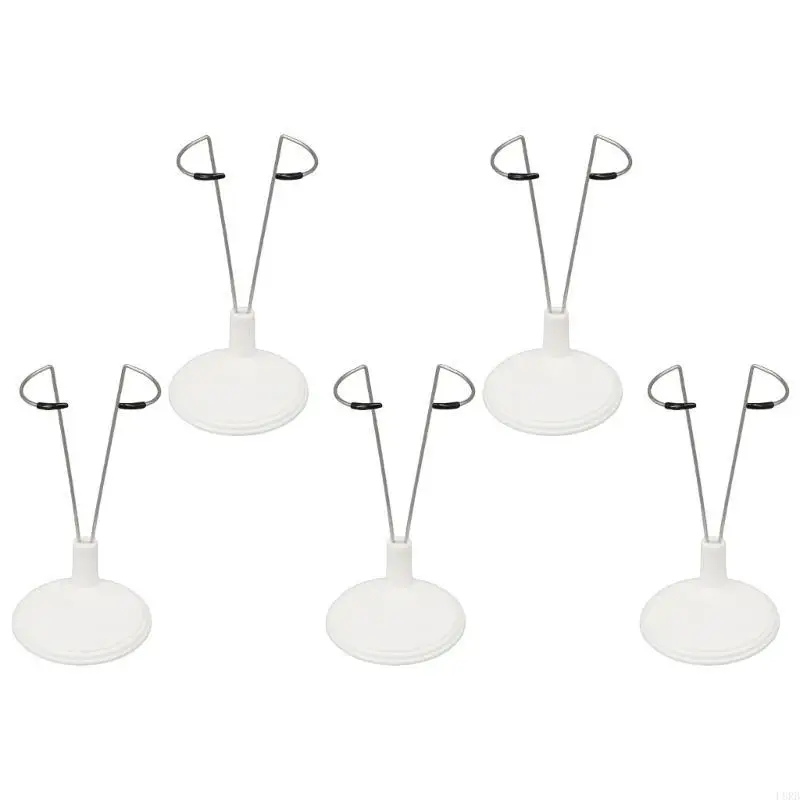 5Pieces Practical Cotton Dolls Stands for 6-8 Inch Dolls Creative Storage Holder for Home and Shop Window Displays L8RB