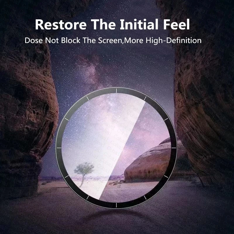 Защитная пленка 20D для смарт-часов Xiaomi Mi, цветная спортивная версия, полноэкранная Защитная пленка для смарт-часов Mi Watch, не стекло