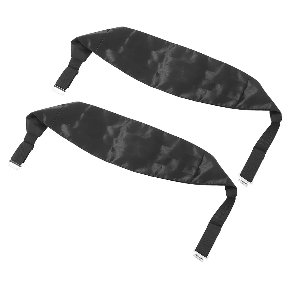 

2Pcs Mens Solid Color Adjustable Waist Girdle Tuxedo Wedding Cumberbund for Tuxedo Suit Wedding Cumberbunds Accessories Belt