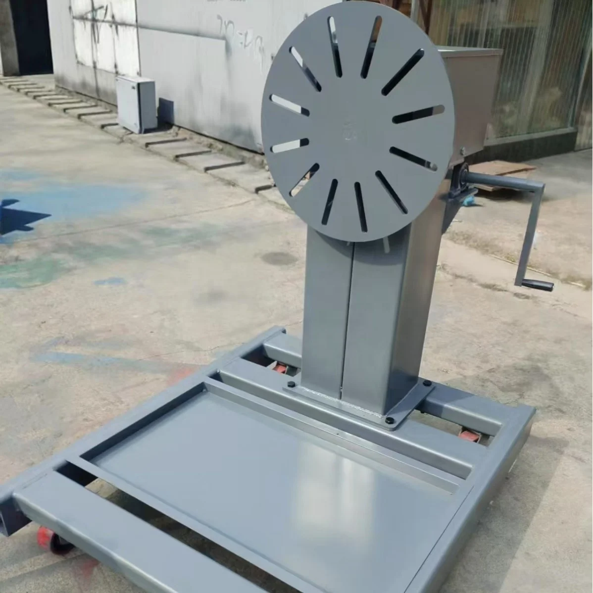 

Steel Mobile Stand with Rotating Platform Car Engine Flip Transmission Disassembly Overhaul Repair Tool