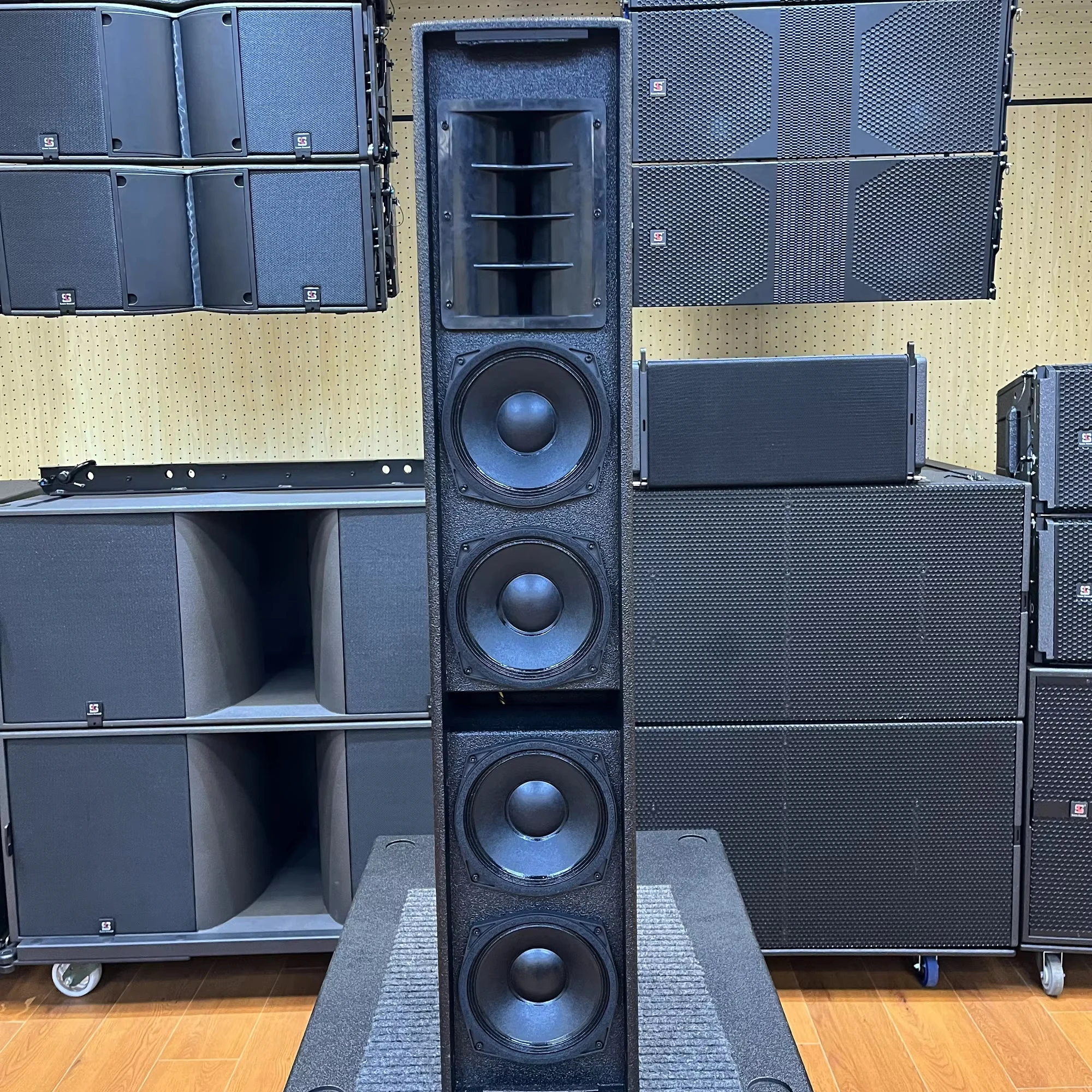 RNXLL24 ACTIVE Pa Speaker 4* 6.5' Inch Line Array Top Powered Speakers Professional Sound System For Events Parlante Profesional