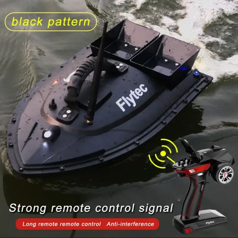 VWVIVIDWORLD ,RC Fishing Bait Boat, Fishing Bait Boat Fish Detector ，1.5kg Loading ，500m，Dual Motor ，Night Light ,VX