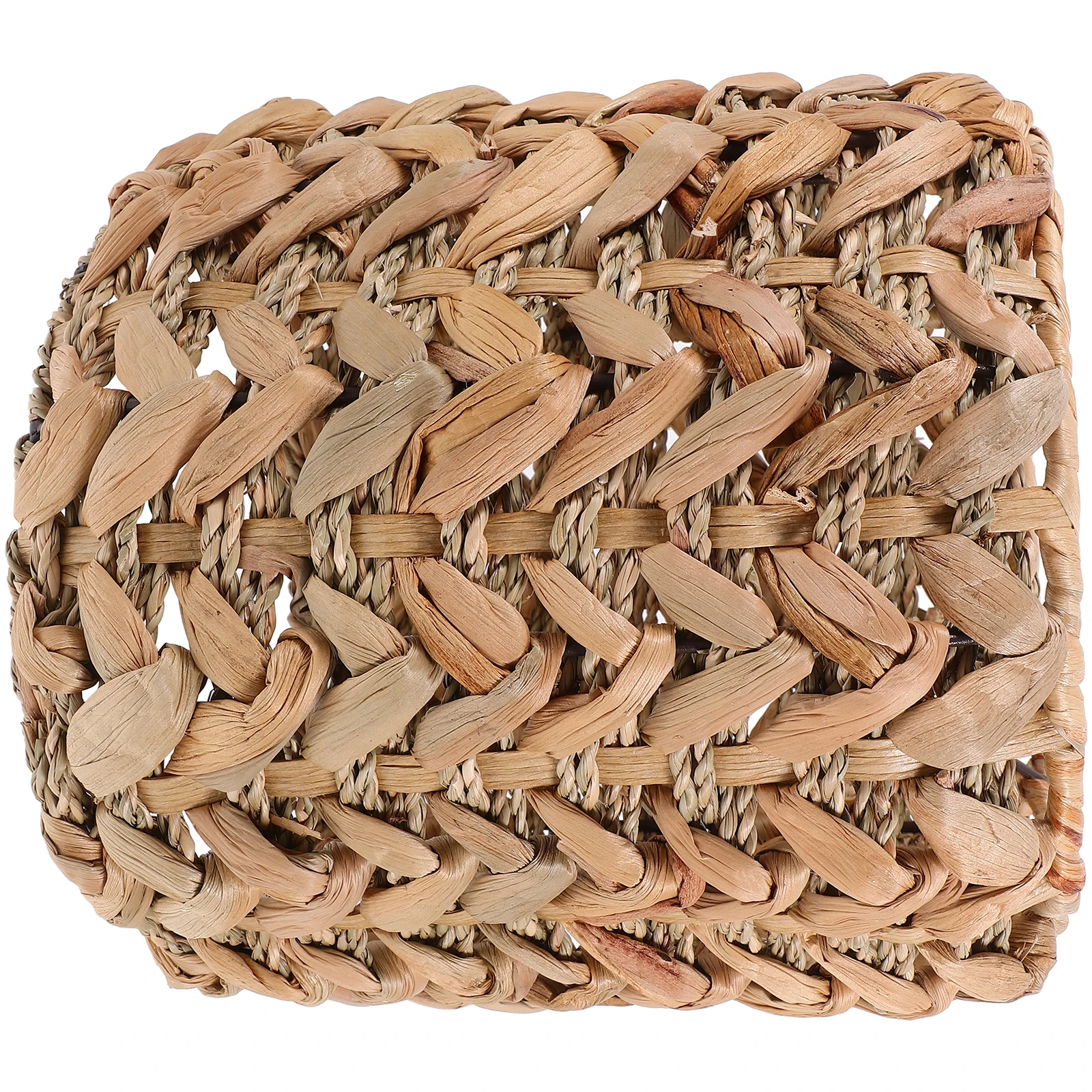 

Rustic Straw Woven Lamp Shade Pendant Light Cover Khaki Gourd Flush Ceiling Lantern Shades for Bedroom Living Room Decorative