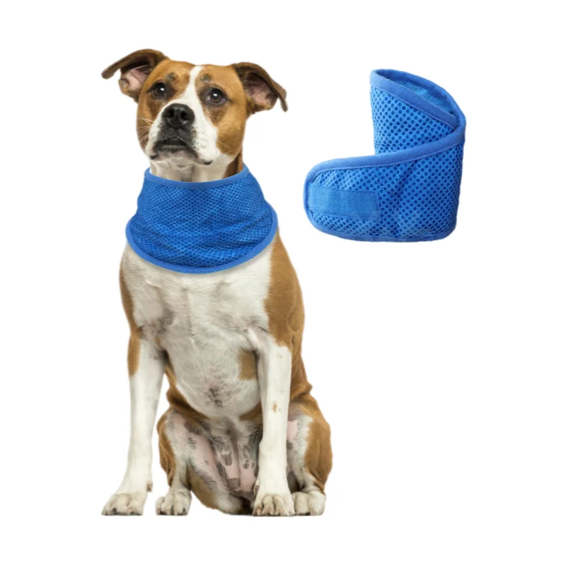 

Dog Cooling Scarf Pet Heatstroke Prevention Accessory with Cooling Sensation Essential Outdoor Gear for Dog Pet Outdoor Supplies