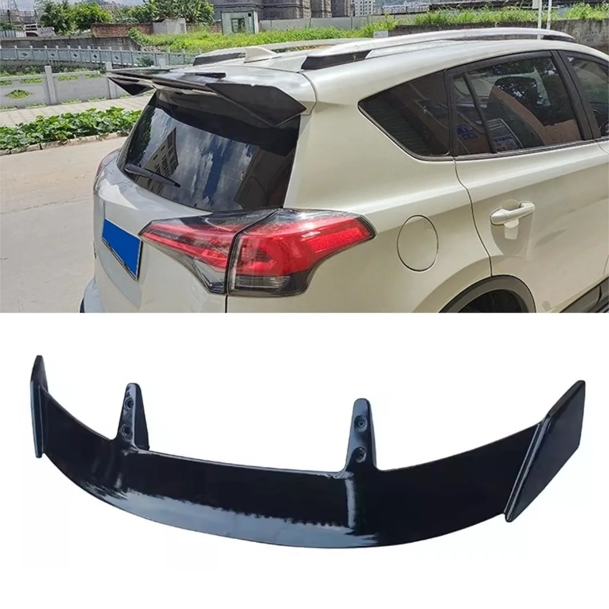 

For SUV Hatchback Car Rear Roof Wing Modification Part Rear Roof Spoiler Wing Car Accessories Exterior Part