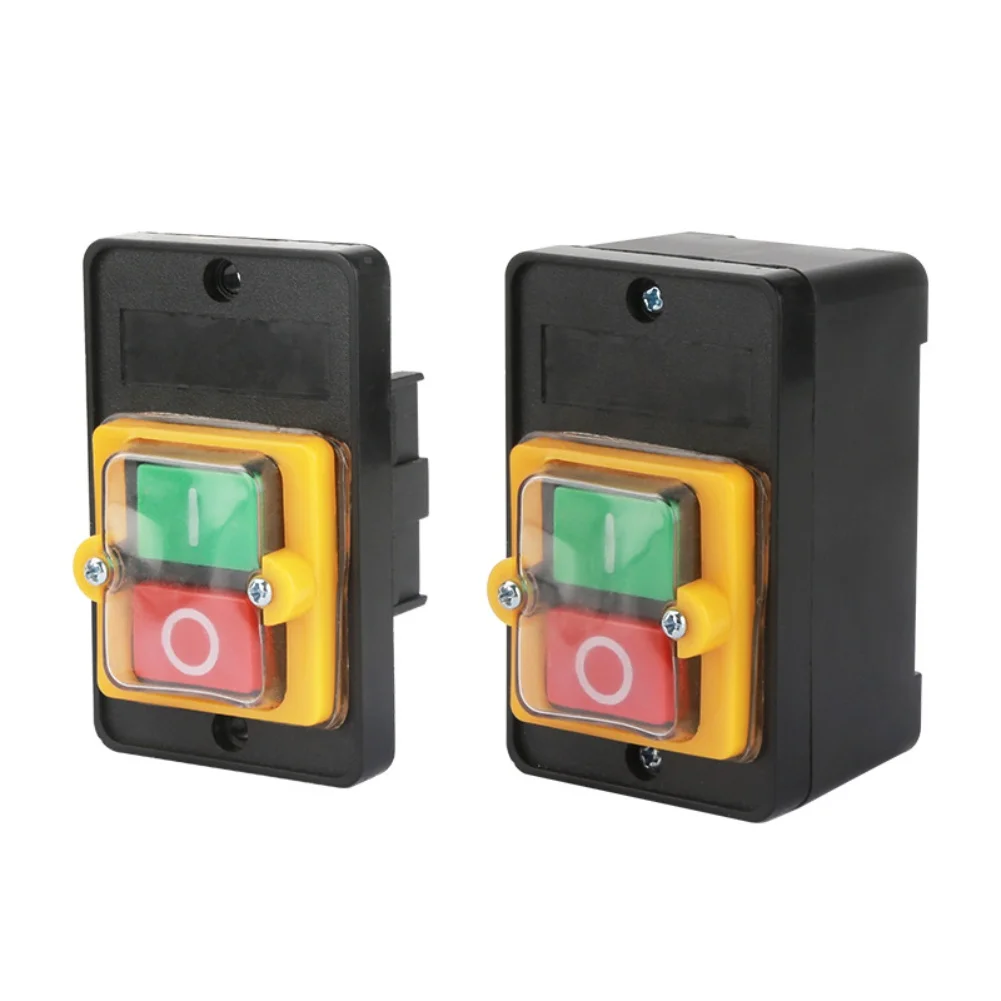 Singlephase waterproof motor start stop button switch for textile machinery direct motor control with easy wiring
