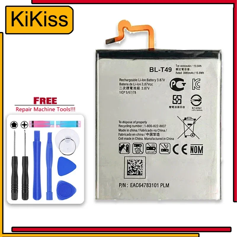 BL-T49 4000Mah Mobile Phone Battery For LG K510 K51S LM-K410BMW LM-K510BMW LM-K510HM