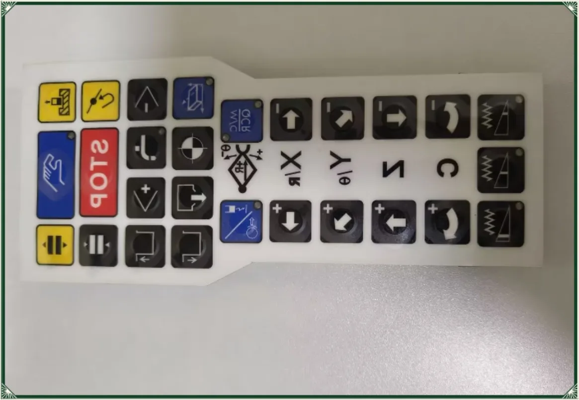 For Agie Charmilles 208518680 Hand Remote Controller Keyboard Plate for WEDM Wire Cut Machine Control Key Button Panel
