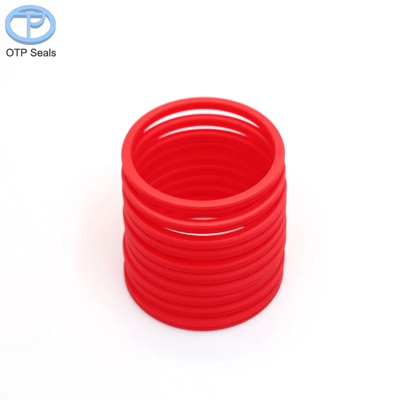 Anello per manubri Guarnizione in PU Poliuretano Sistema idraulico resistente all'usura Guarnizioni statiche Parti di forma non standard personalizzate in fabbrica OTP