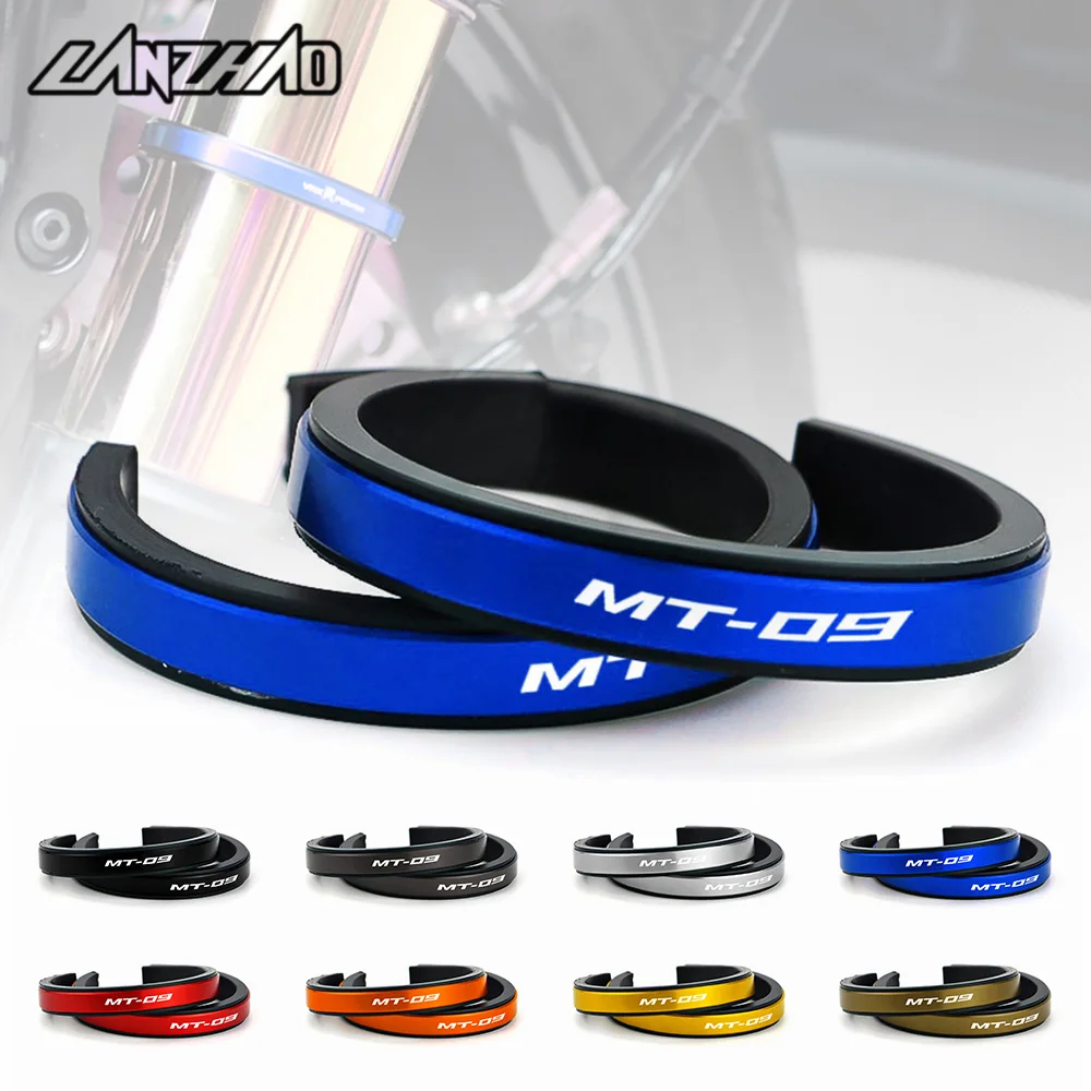 41-44mm MT09 Motorcycle Shock Absorber Auxiliary Adjustment Ring CNC Accessory for Yamaha MT09 KYB OHLINS 41MM Front Suspensions