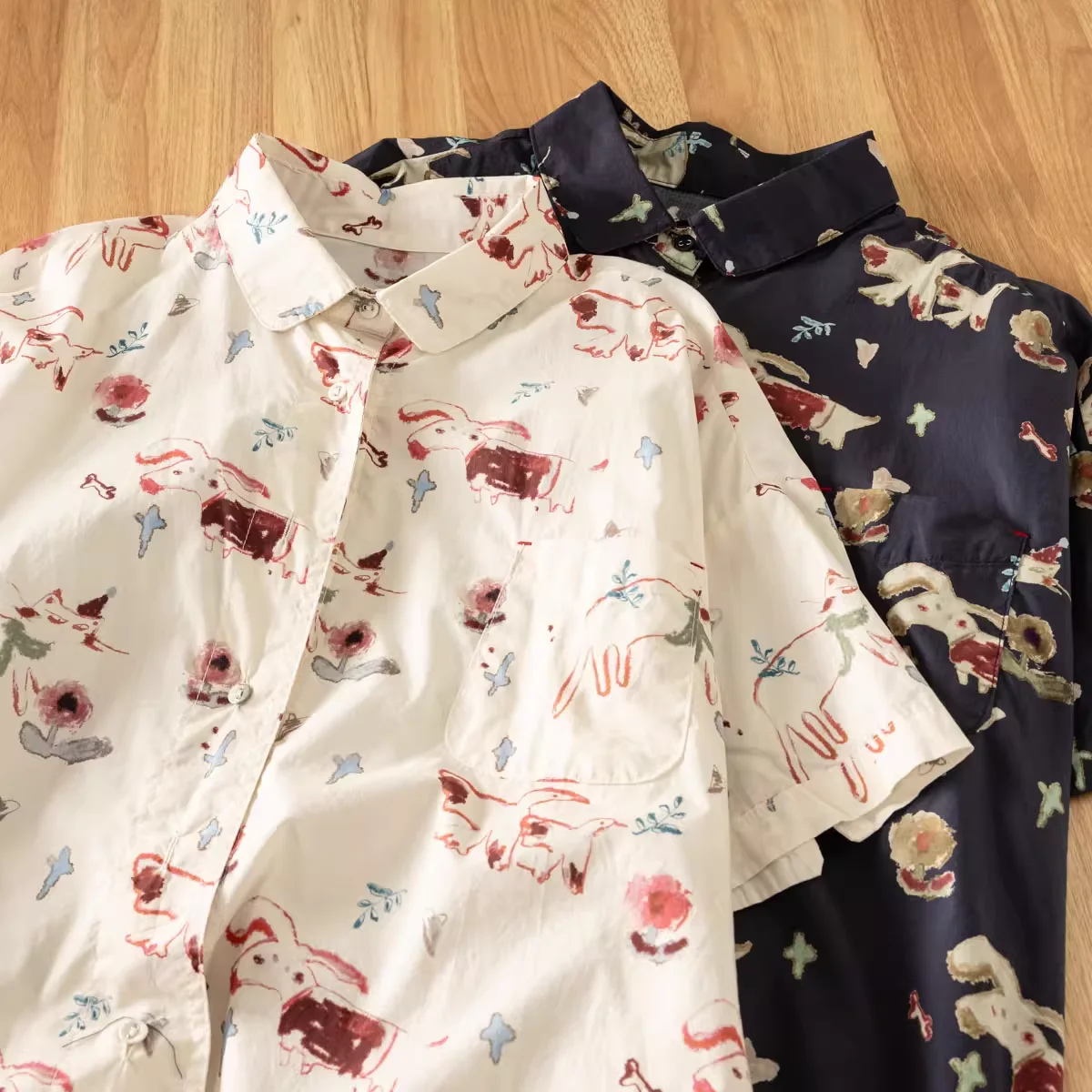 

Harajuku fashion cotton graffiti printed shirts and blouses for women summer short sleeve large size tops summer clothes