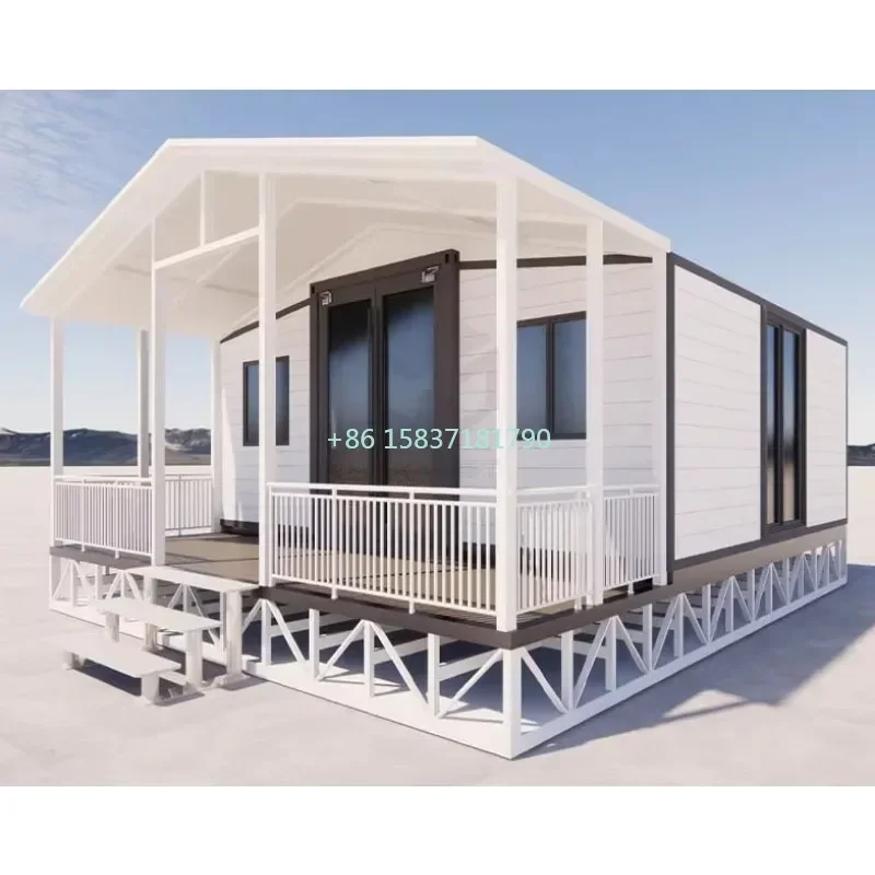 20ft Expandable Container House Quick Assembly Outdoor Tiny Home Waterproof 40ft Container House Eco Tourism Villas Container