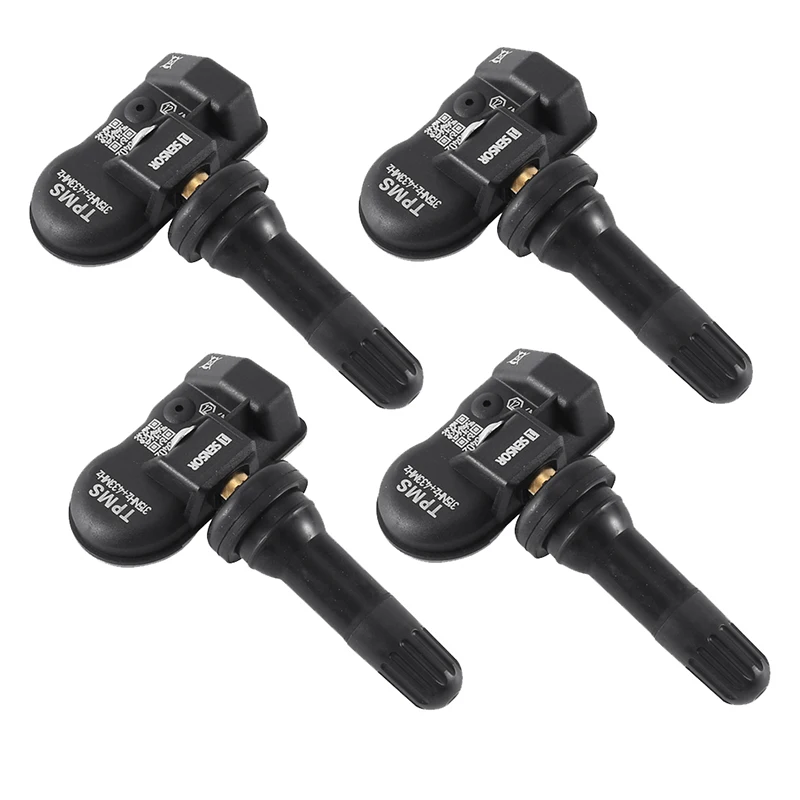 4Pcs Programmable TPMS Tire Pressure Sensor 315MHZ+433Mhz Only For Autel TS408 TS508 ITS600 2 In 1 MX Sensor Monitor