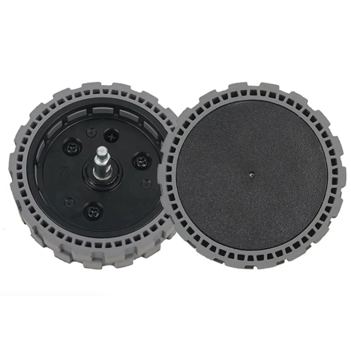 update. Driving Wheel Casters for Ecovacs Deebot X1/T10 Turbo Omni Vacuum Cleaner Accessories Travel Wheel Tire 2PCS view 5