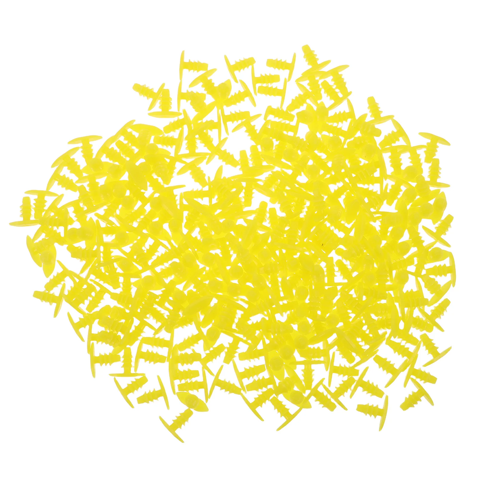 

300Pcs Car Weatherstrip Retainer Clips Universal Plastic Rivet Fasteners Door Seal Bumper Hood Windshield Dashboard Body Panel