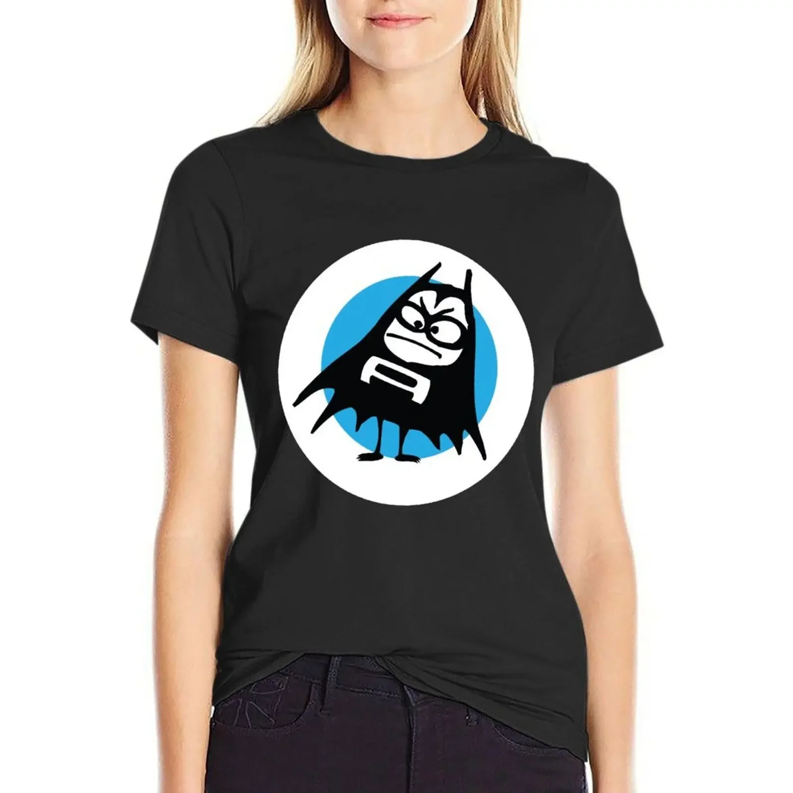 The Aquabats Merch Bat Strong T-shirt kawaii clothes Aesthetic clothing t shirt for Women