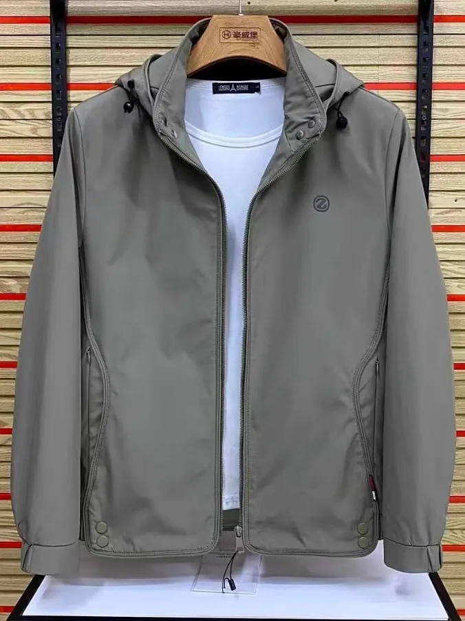 

Autumn Winter New Arrival Hooded Jaet Coat Detachable Casual Comfortable Haome Lightweight Luxury Men's Faion